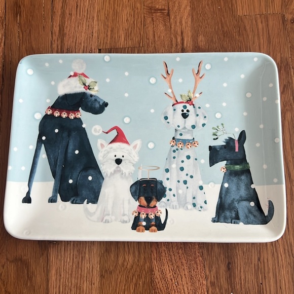 SET OF 4 HOLIDAY SERVING TRAYS - Picture 4 of 9